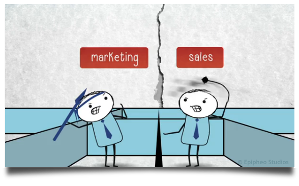 marketing vs sales department